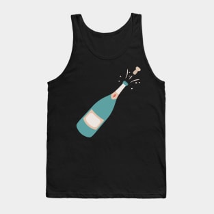 Champagne bottle Tank Top